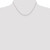 Sterling Silver Rhodium-plated 1.3mm Loose Rope Chain QFC67R-16