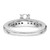 14K White Gold Lab Grown Diamond VS/SI FGH Complete Engagement Ring RM2663E-050-8CWLG