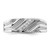 Sterling Silver Rhodium Plated Diamond Men's Ring QR5010-11