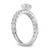 14K White Gold Lab Grown Diamond VS/SI FGH Peg Semi-mount Eng Ring RM2927E-049-7WLG