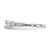14K White Gold Lab Grown Diamond VS/SI FGH 3-Stone Complete Eng Ring RM2976E-038-7CWLG