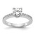 14K White Gold Lab Grown Diamond VS/SI FGH Semi-Mount Engagement Rin RM2593E-100-7WLG
