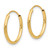 14k Madi K Endless Hoop Earrings SE185