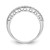14k White Gold Polished Diamond Band RM5626-025-WA