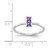 14k White Gold Amethyst Ring RM4324-AM-W