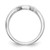 14K White Gold Lab Grown Diamond VS/SI FGH Wedding Band RM2976B-022-7WLG