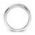 14k White Gold Channel-set Blue Diamond Ring RM5678-BD-020-WA
