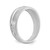 14K White Gold Bezel 1/15 carat Diamond Complete Men's Band RM3492B-007-WAA