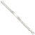 Sterling Silver Curb Link ID Bracelet QID199-8.5