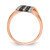 14k Rose Gold White and Champagne Diamond Ring RM5700-CH-033-RA