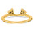 14K Lab Grown Diamond VS/SI FGH Wrap RM3065B-015-YLG
