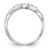 14K White Gold Lab Grown Diamond VS/SI FGH Wedding Band RM3040B-033-7WLG
