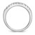 14K White Gold Lab Grown Diamond VS/SI FGH Wedding Band RM3031B-030-7WLG