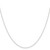 Sterling Silver .95mm Forzantina Cable Chain QPE85-18
