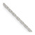 Sterling Silver 1.3mm Elongated Box Chain QPE48-18