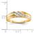 10K w/Rhodium Diamond Mens Ring RM5799-005-1YA