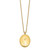 1/20 Gold Filled 26mm Diamond in Heart Oval Locket Necklace QLS302-18