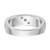 14K White Gold 3-Stone  1/5 carat Diamond Complete Men's Band RM3500B-021-WAA