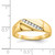 14k Diamond Mens Ring RM5816-013-YA
