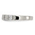 Sterling Silver Rhodium-plated CZ 5-Stone Ring QR1301-6