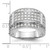 14K White Gold Lab Grown Diamond VS/SI FGH Men's Band RM3489B-206-10WLG
