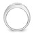 14K White Gold 1/8 carat Diamond Complete Men's Band RM3505B-013-WAA
