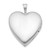 Sterling Silver Rhodium-plated 20mm Forever with Diamond Star Heart Locket QLS322