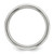 Sterling Silver Rhodium-plated 8mm Brushed Fancy Band Size 10.5 QWB120BRH-10.5