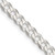 Sterling Silver 4.7mm Flat Curb Chain QLB120-24
