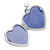 Sterling Silver Rhodium-plated w/Gold-plating Heart Locket QLS674
