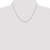 Sterling Silver 1.5mm Flat Open Oval Cable Chain QPE79-18