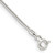 Sterling Silver 1.2mm Round Snake Chain QSNL035-7