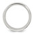 Sterling Silver Rhodium-plated 7mm Polished Fancy Band Size 10.5 QWB130RH-10.5
