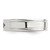 Sterling Silver Rhodium-plated 6mm Enamel Fancy Band Size 7.5 QWB126RH-7.5