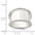 Sterling Silver 15mm Tapered Ring QR1784-7