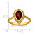 14k Pear Garnet Ring RM7203-GA-Y