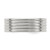Sterling Silver Rhodium-plated 7mm Polished Fancy Band Size 9 QWB130RH-9