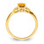 14k Citrine and Diamond Ring RM5760-CI-006-YA