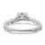 14K White Gold Lab Grown Diamond VS/SI FGH Semi-mount Engagement Rin RM9093E-100-7WLG