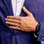 14K Lab Grown VS/SI FGH Dia and Created Sapphire Men's Ring RM5830-CSA-050-YLG