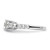 14K White Gold Lab Grown Diamond VS/SI FGH Semi-mount Engagement Rin RM9063E-100-WLG
