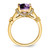 14k Amethyst and Diamond Ring RM7158-AM-013-YA