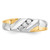 14k Two-tone Gold Diamond Mens Ring RM5807-020-WYA