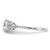 14K White Gold Lab Grown Diamond VS/SI FGH Semi-Mount Engagement Rin RM7815E-125-WLG