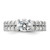 14K White Gold Lab Grown Diamond VS/SI FGH Semi-mount Engagement Rin RM8962E-100-WLG