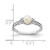 Sterling Silver Rhodium Plated Diamond and FW Cultured Pearl Ring QR4618-8