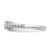 14K White Gold Lab Grown Diamond VS/SI FGH Semi-mount Engagement Rin RM9086E-100-WLG