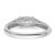 14K White Gold Lab Grown Diamond VS/SI FGH Semi-mount Engagement Rin RM9086E-100-WLG