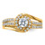14ky Lab Grown Diamond VS/SI FGH Complete Eng. Ring RM9789E-040-7CYLG