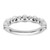14K White Gold Lab Grown Diamond VS/SI FGH Band RM7987B-038-WLG